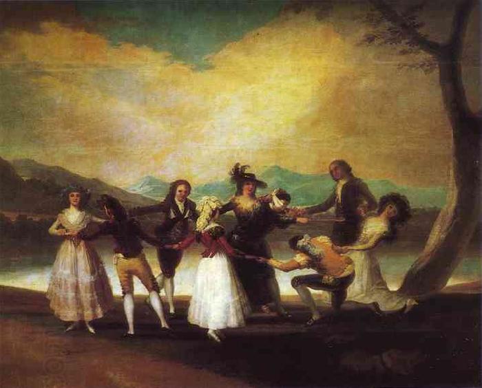 Francisco Jose de Goya Blind Man's Buff China oil painting art